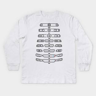 BMW 3 Series Kids Long Sleeve T-Shirt